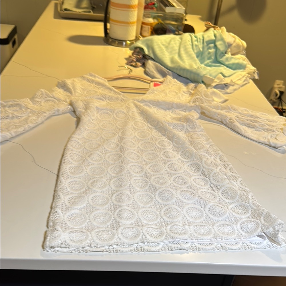 Lilly Pulitzer White Lace Dress